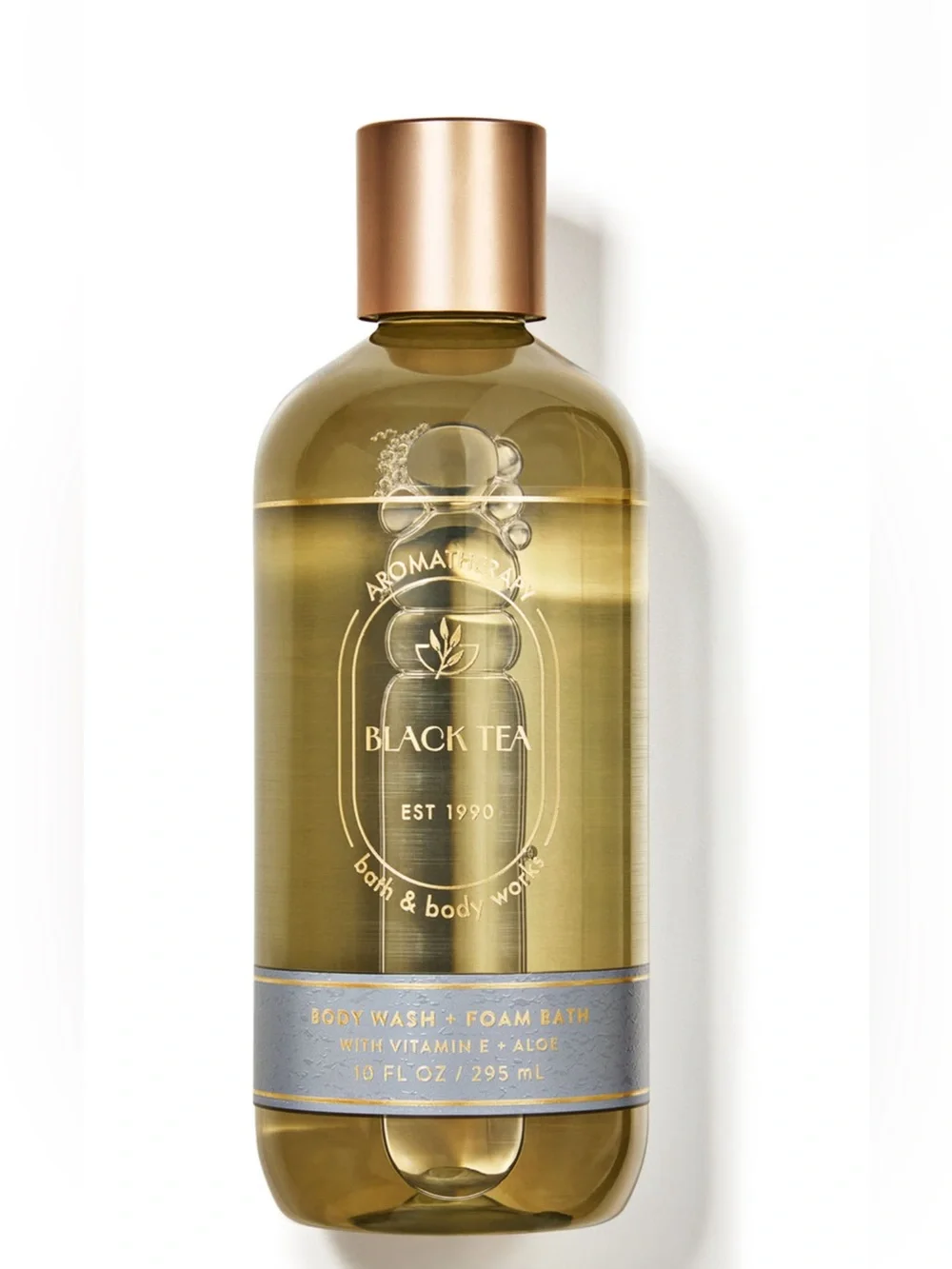 Bath and Body Works Black Tea Body Wash and Cream Set